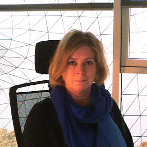 Sabine Kloss-Tullis speaking at Identity Week